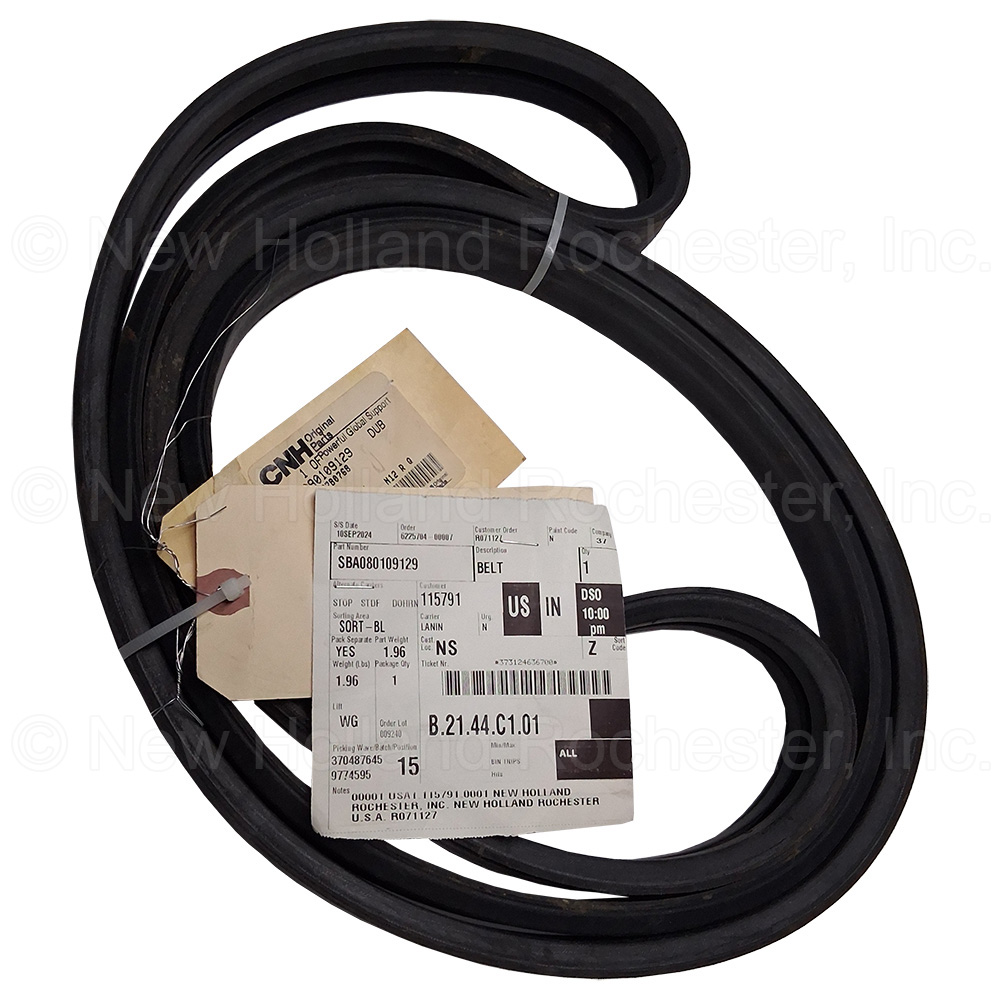 New Holland Belt Part # SBA080109129