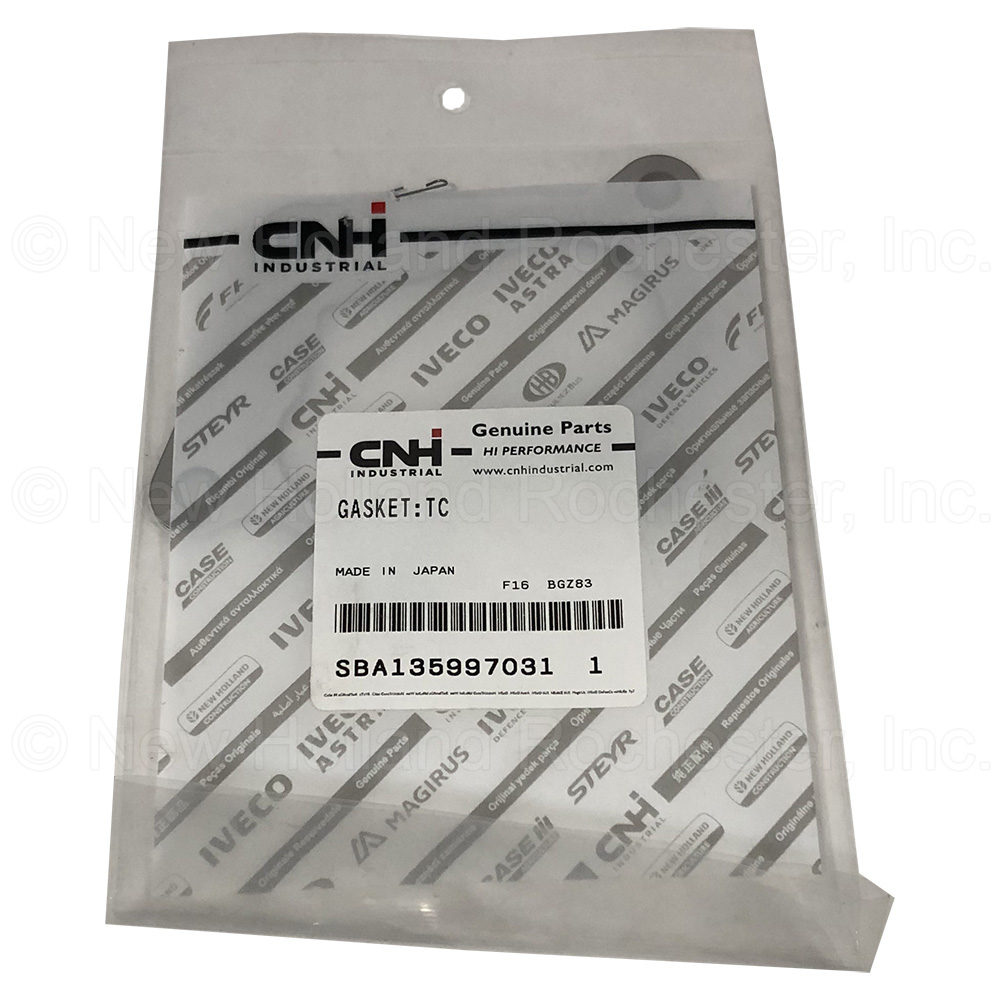 New Holland Gasket Part # SBA135997031 - Image 2