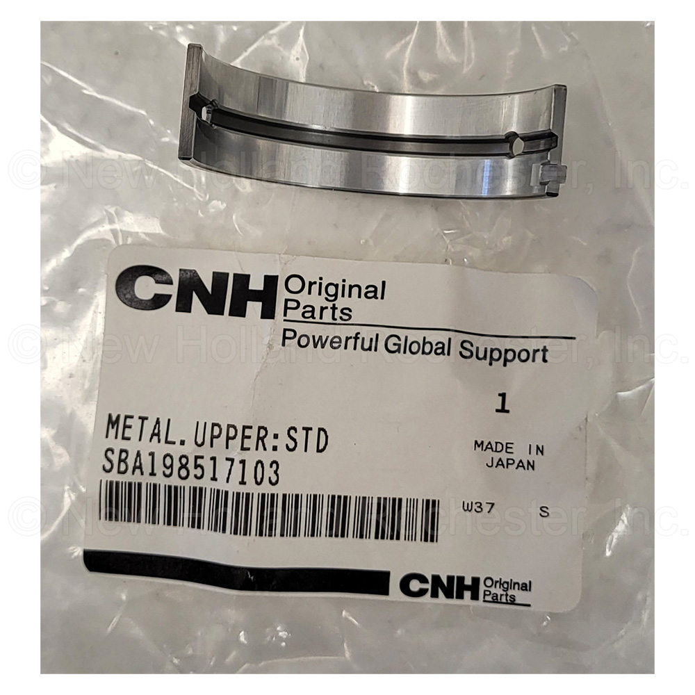 New Holland Bearing Liner Part # SBA198517103