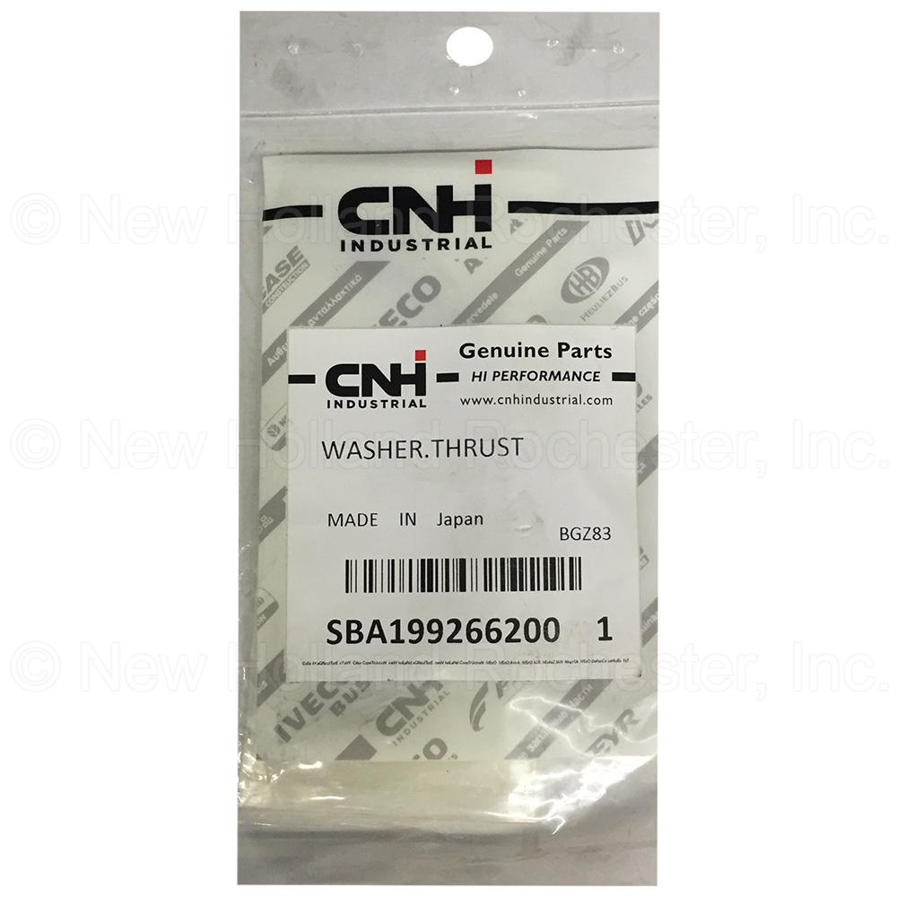 New Holland Thrust Washer Part # SBA199266200 - Image 2