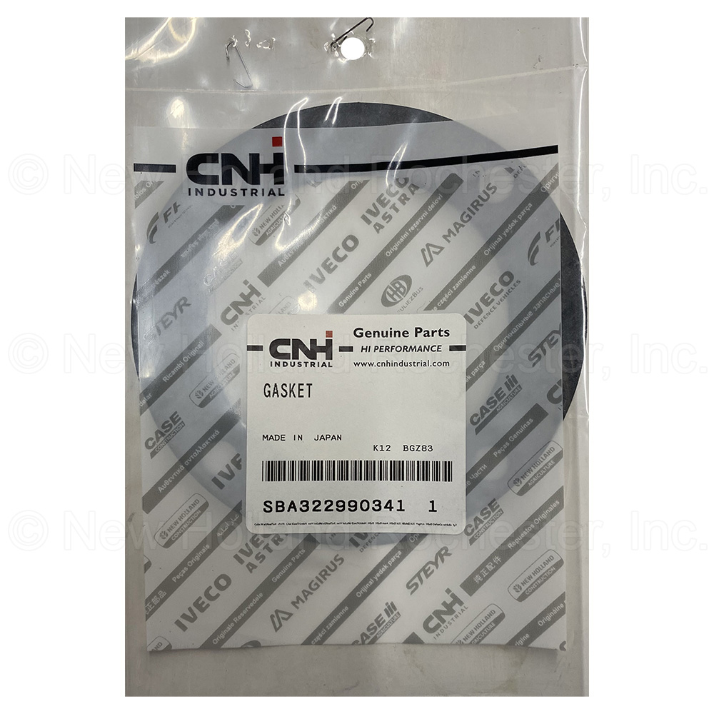 New Holland Gasket Part # SBA322990341 - Image 2