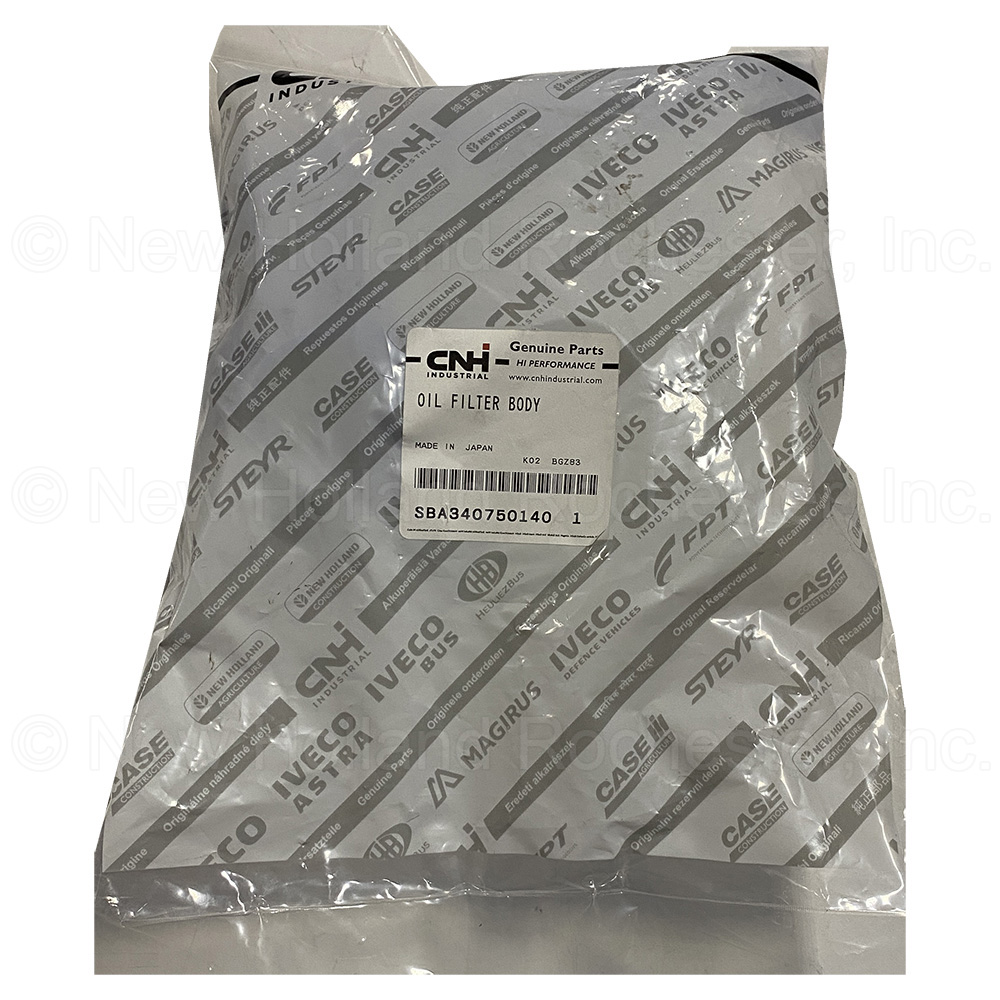 New Holland Oil Filter Body Part # SBA340750140 - Image 2