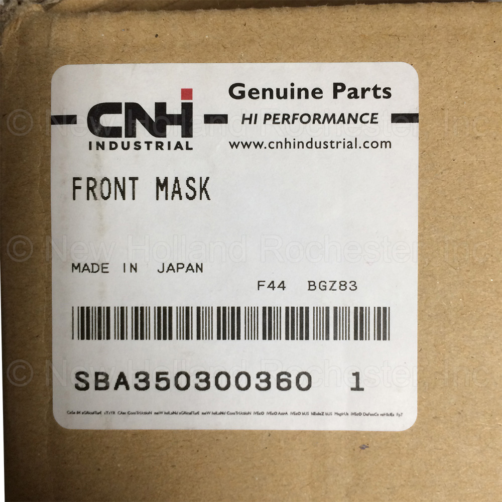 New Holland Radiator Grille Part # SBA350300360 - Image 3