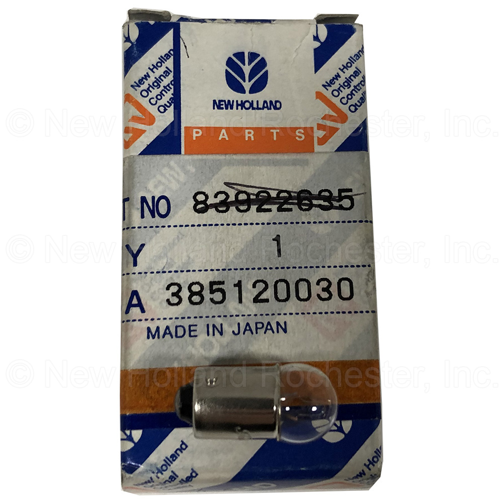 New Holland Bulb Part # SBA385120030