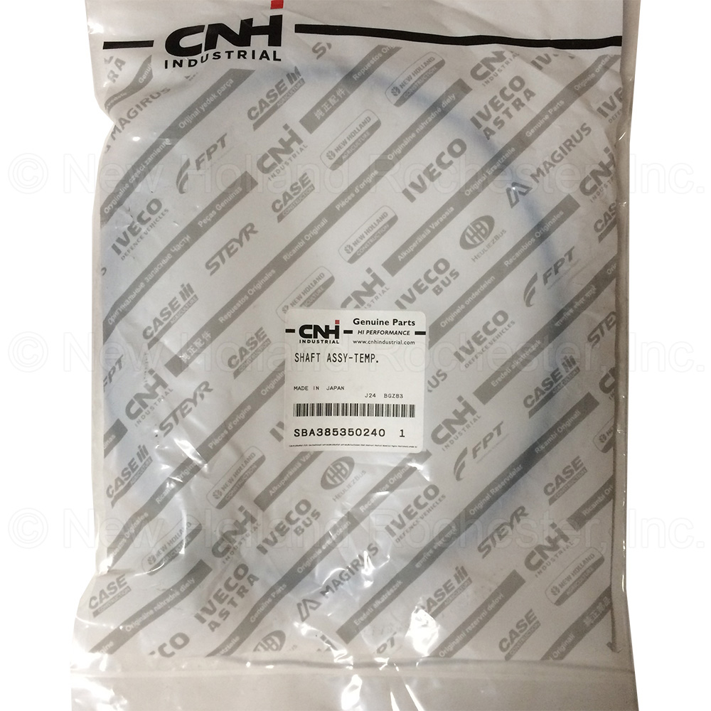 New Holland Shaft Part # SBA385350240 - Image 2