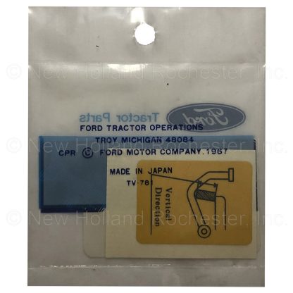 New Holland Decal Part # SBA390190290