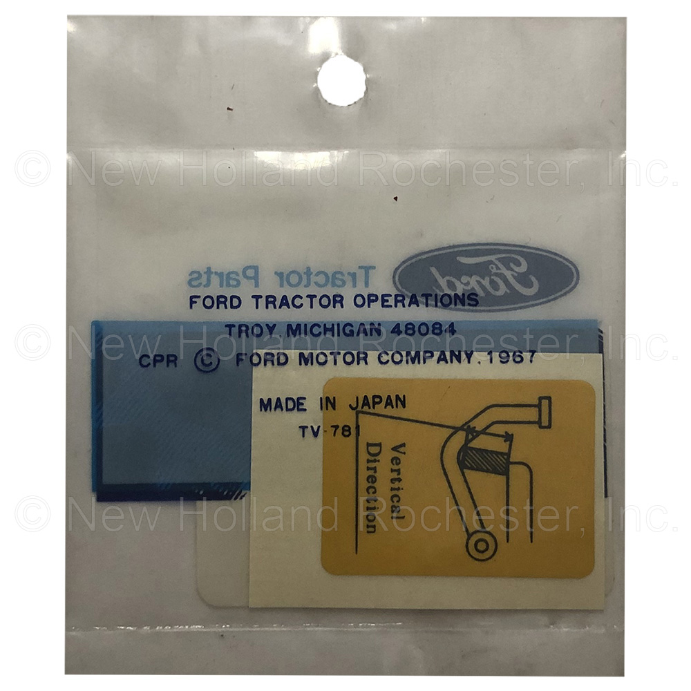 New Holland Decal Part # SBA390190290