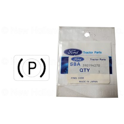 New Holland Parking Brake Decal Part # SBA390194270
