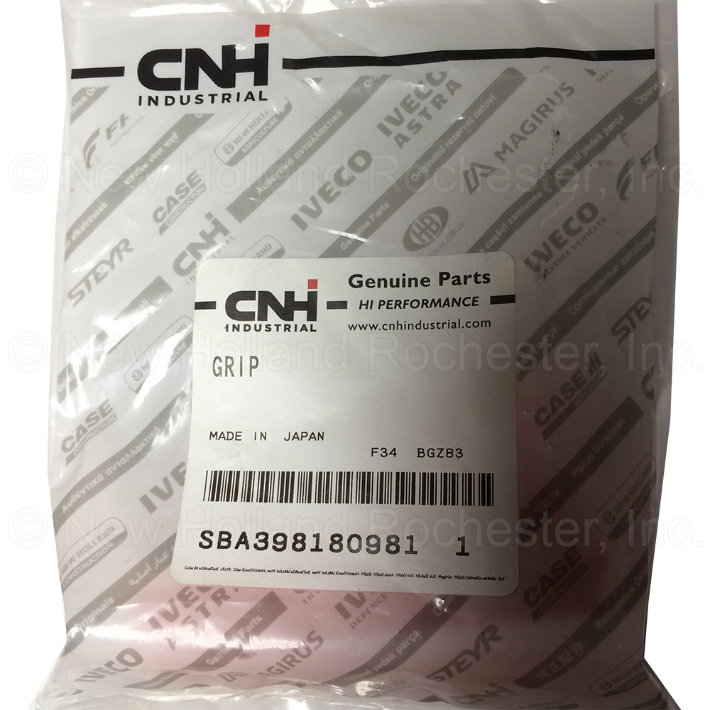 New Holland Handle Grip Part # SBA398180981 - Image 3