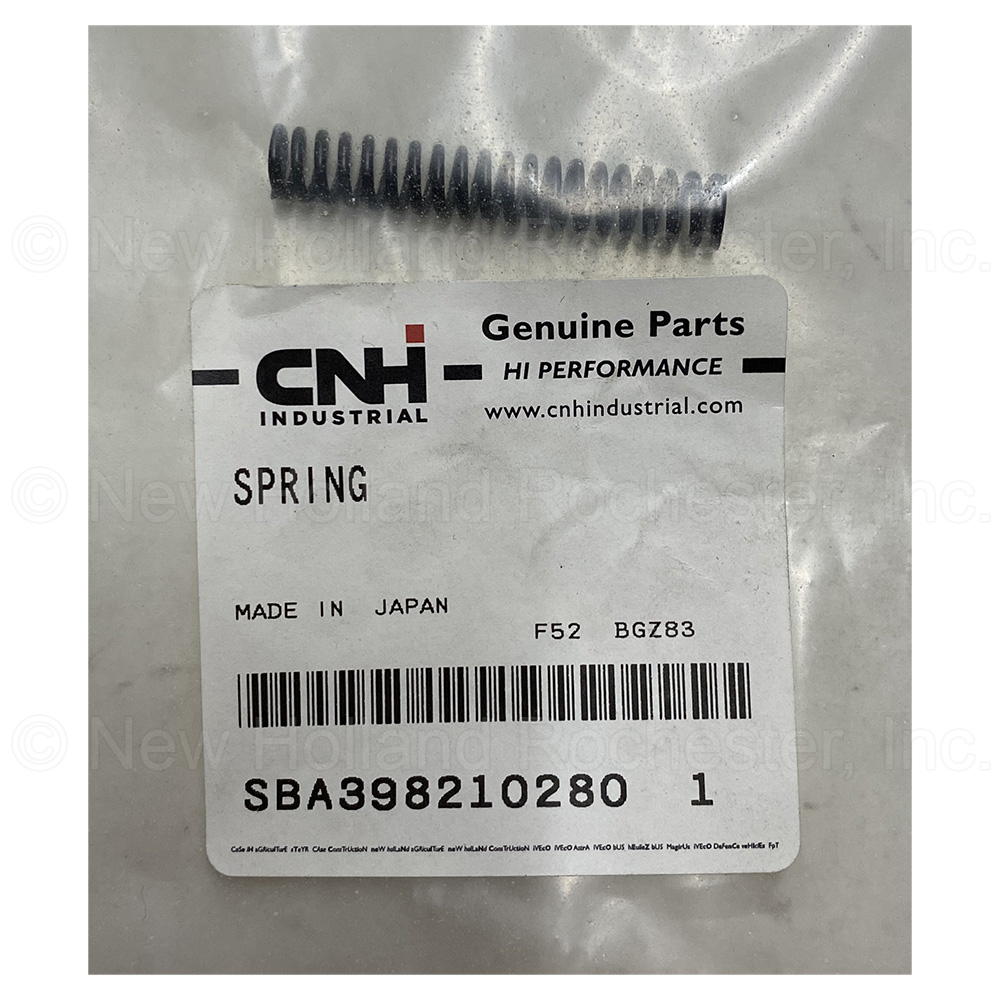 New Holland Spring Part # SBA398210280