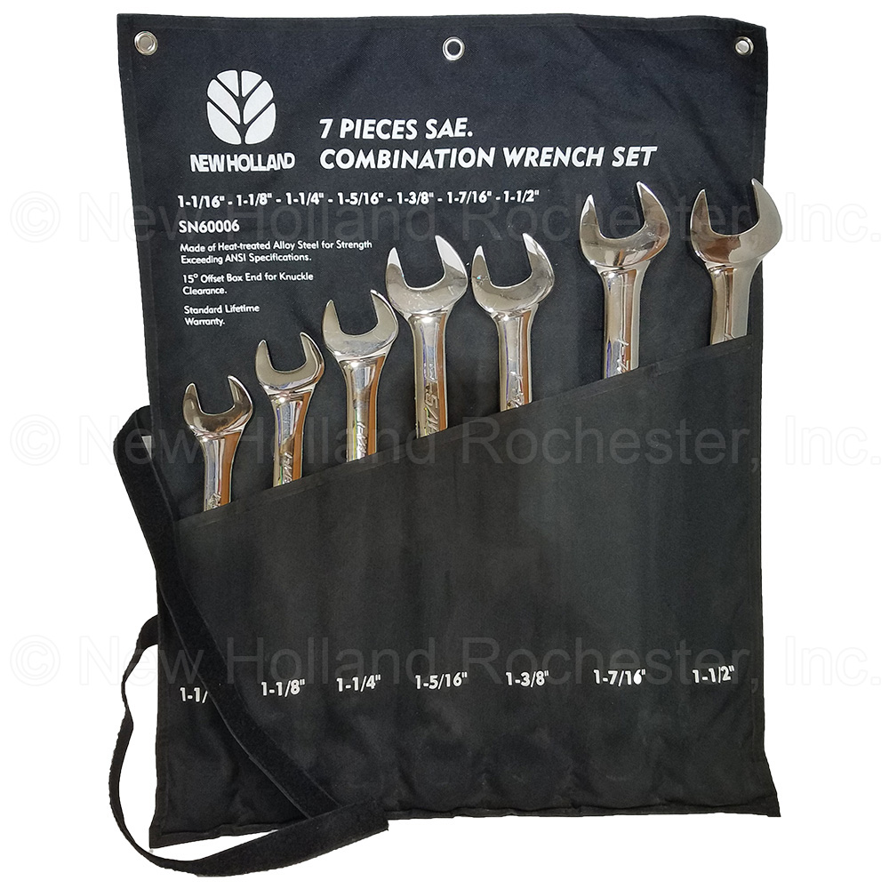 New Holland 7Piece Wrench Set SAE Part SN60006 New Holland Rochester