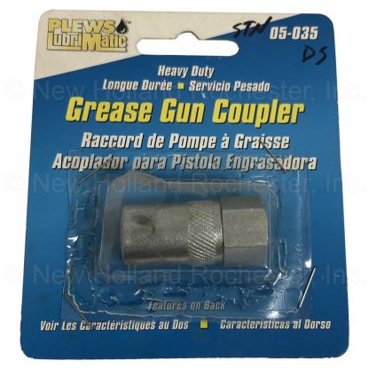 New Holland Heavy Duty Grease Gun Coupler Part # STN05035DS