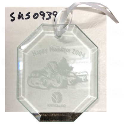 New Holland 3" Crystal Christmas Ornament Part # SUS0939