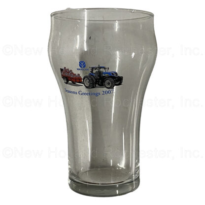 New Holland 2007 Coke Glass Part # SUS9950DS
