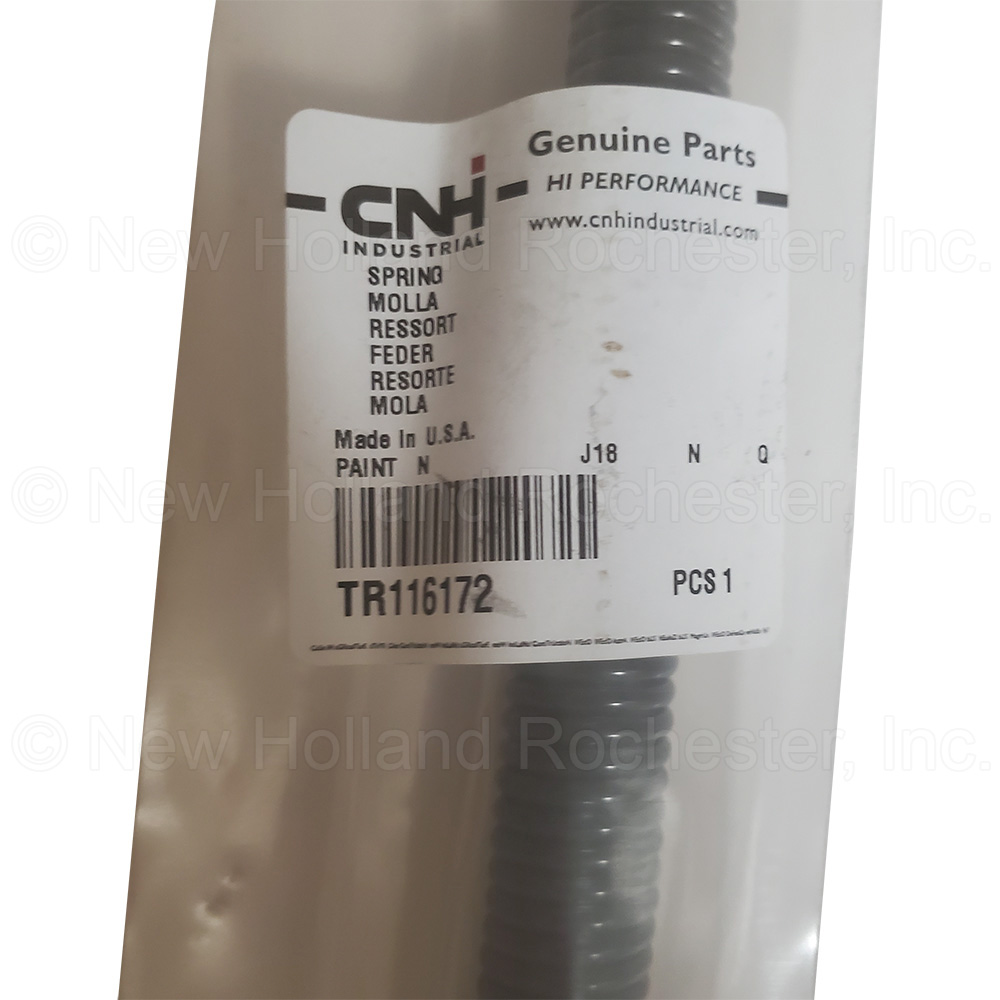 New Holland Spring Part # TR116172 - Image 2