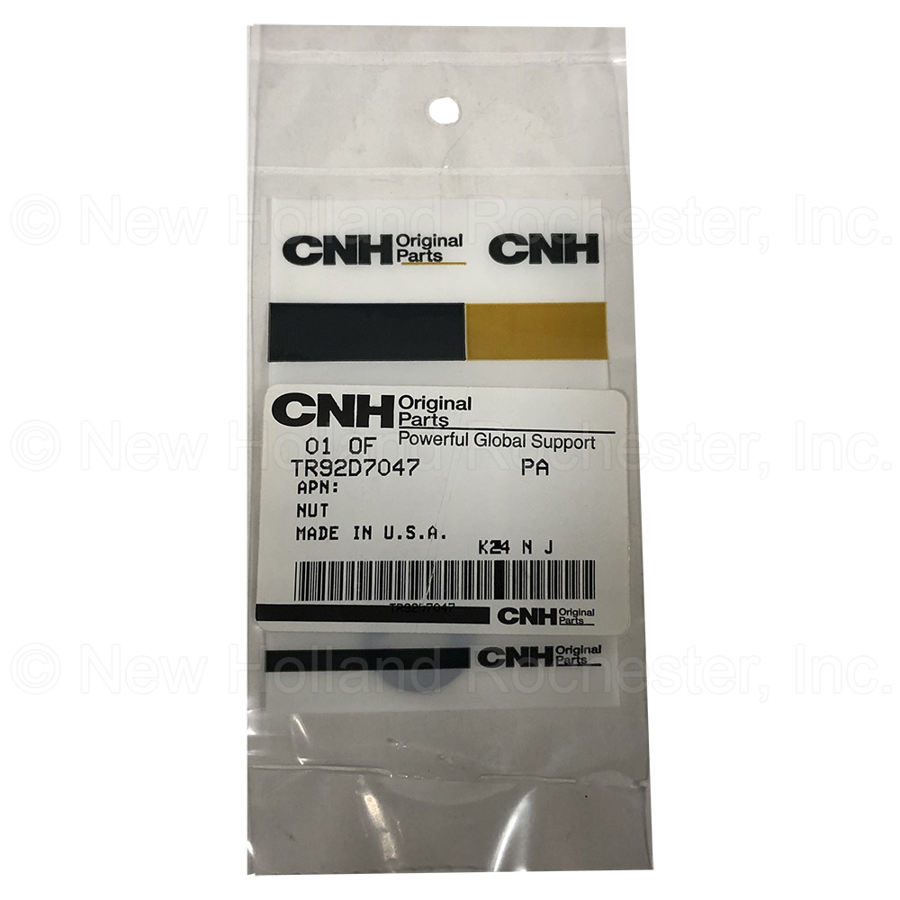 New Holland Nut Part # TR92D7047 - Image 3