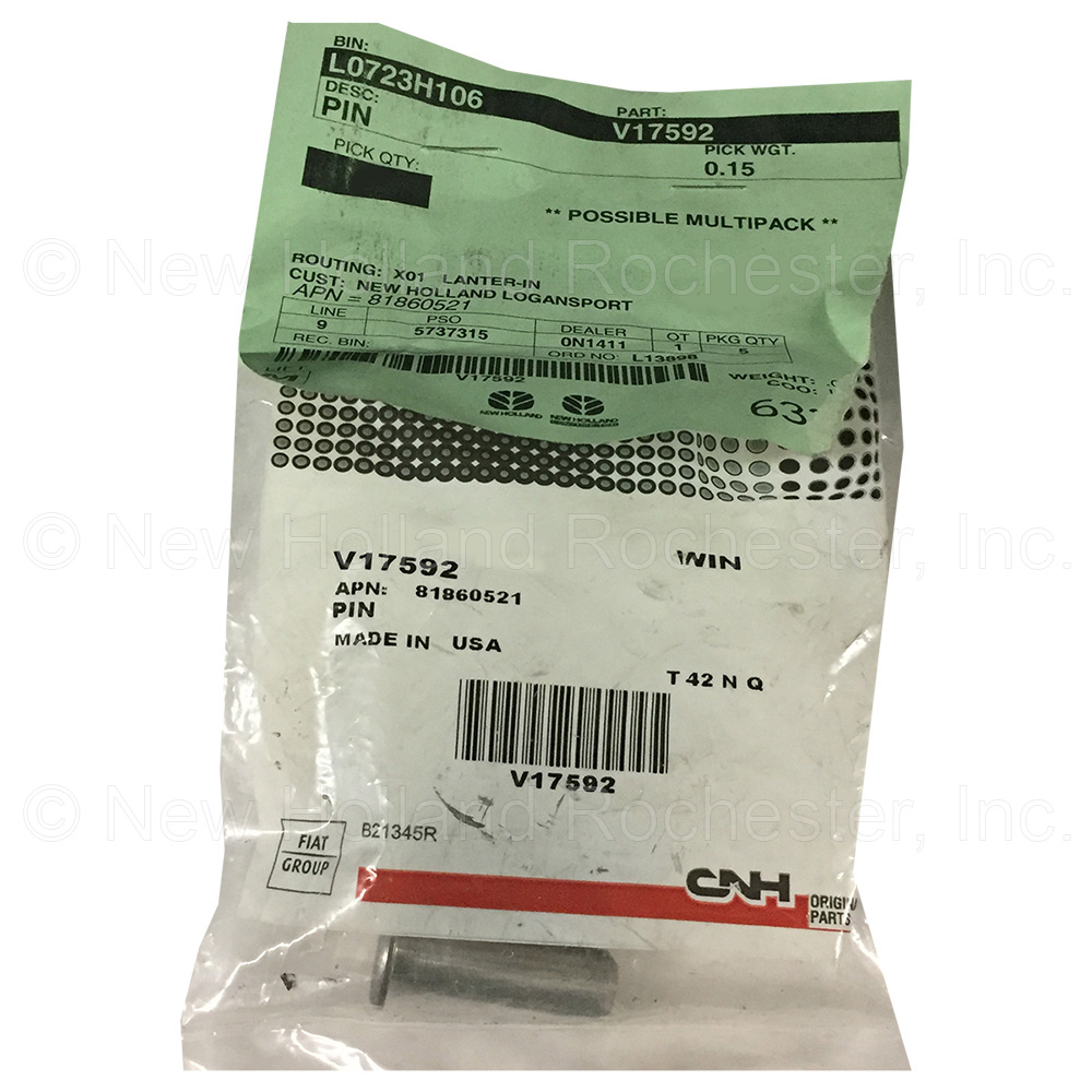New Holland Pin Part # V17592