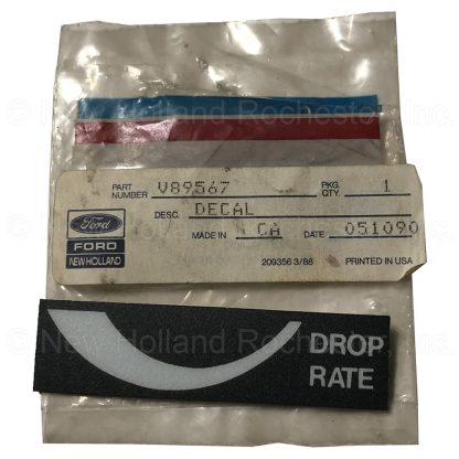 New Holland Decal Part # V89567