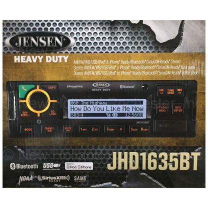 New Holland Radio Part # ZAEJHD1635BTHD