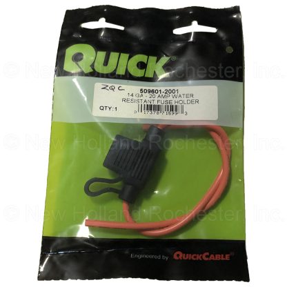 New Holland / QuickCable 14GA - 20 Amp Water Resistant Fuse Holder Part # ZQC5096012001