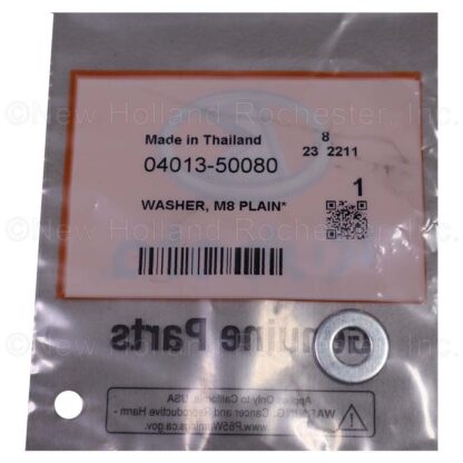Kubota Plain Washer M8 Part # 04013-50080