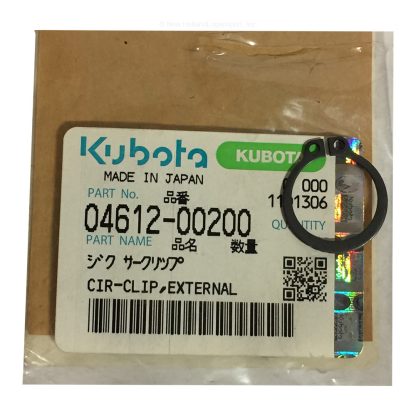 Kubota External Cir-Clip Part # 04612-00200