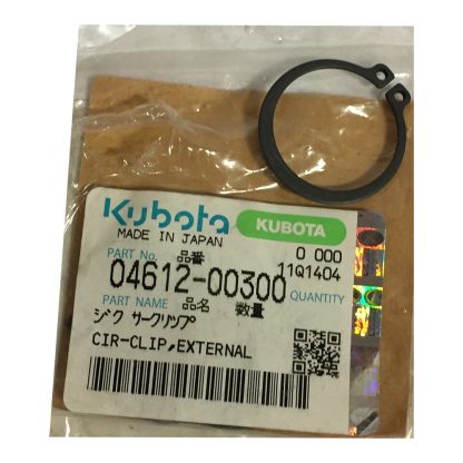Kubota External Cir-Clip Part # 04612-00300