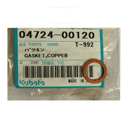 Kubota Copper Gasket Part # 04724-00120