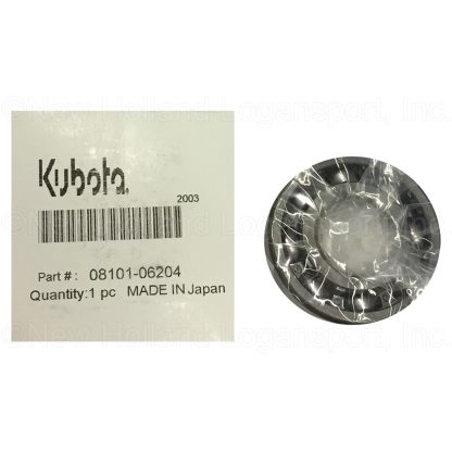 Kubota Radial Ball Bearing Part # 08101-06204