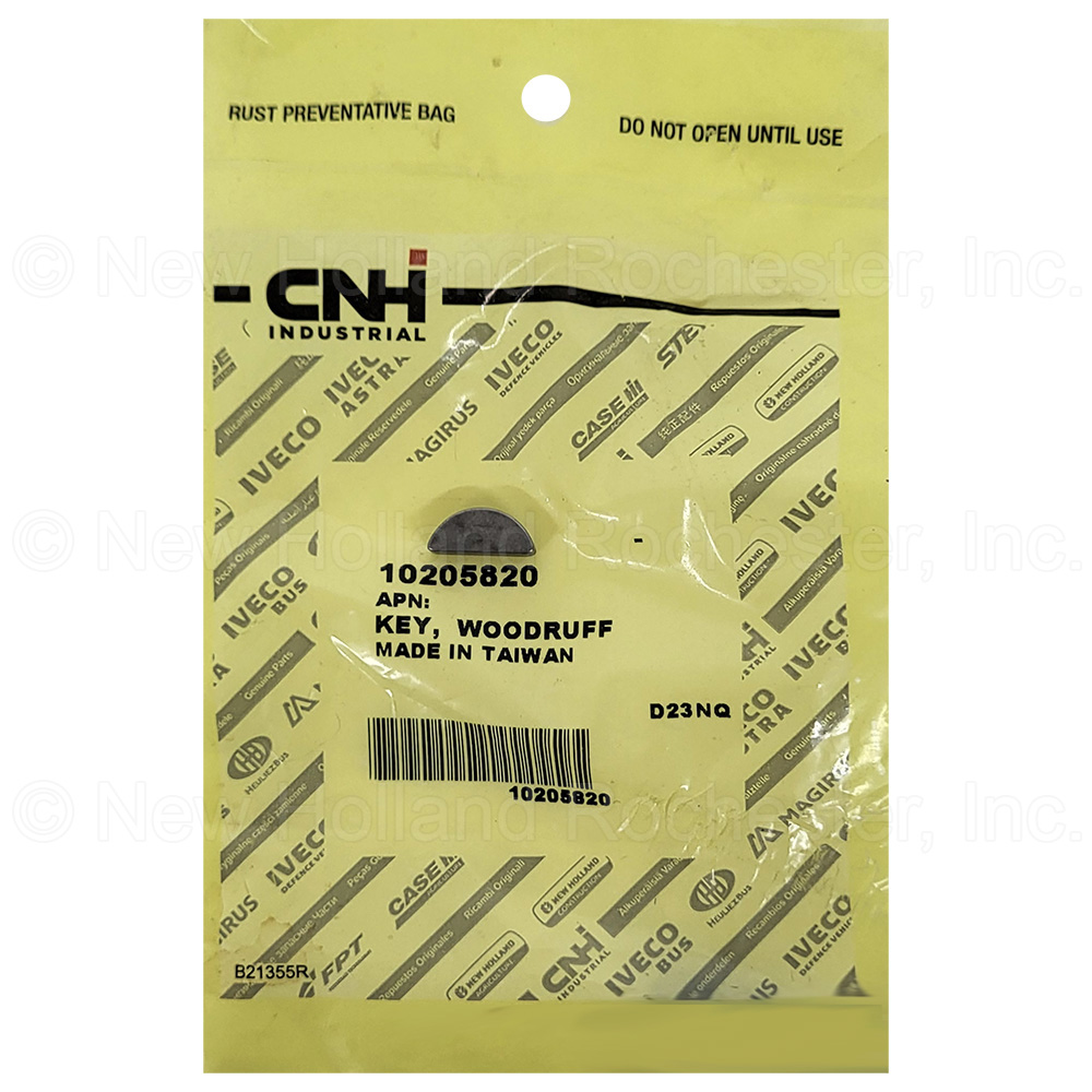 New Holland Key Part # 10205820