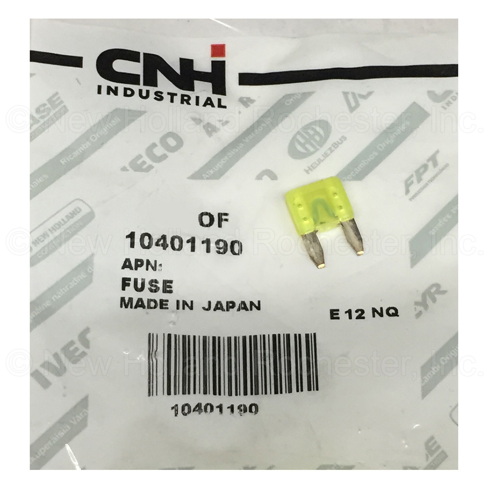 New Holland Fuse Part # 10401190