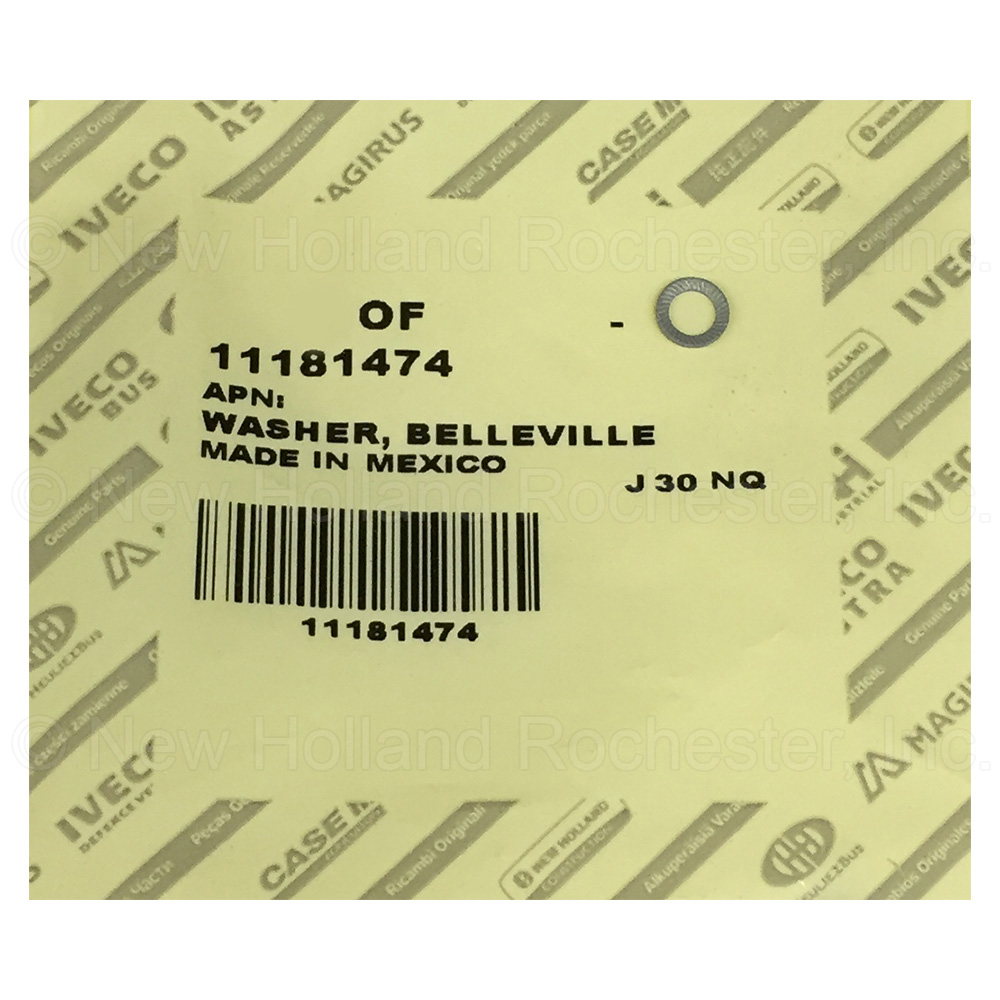 New Holland Special Washer Part # 11181474