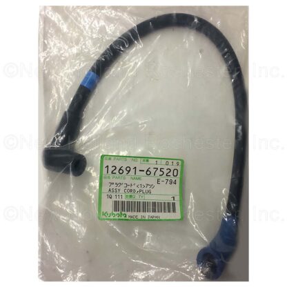 Kubota Plug Assy Wire Part # 12691-67520