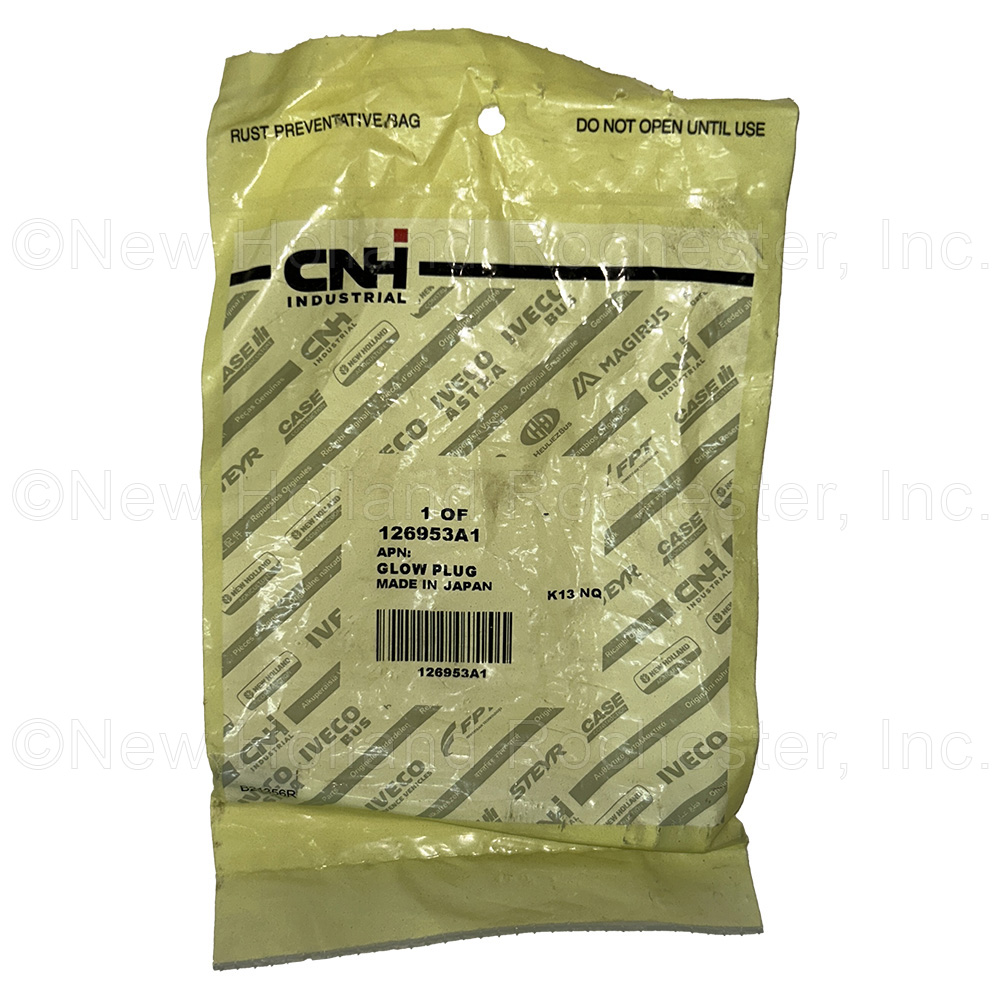 New Holland Glow Plug Part # 126953A1 - Image 3