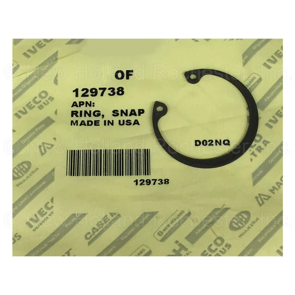 New Holland Snap Ring Part # 129738