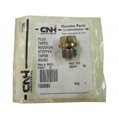 New Holland Plug Part # 150060