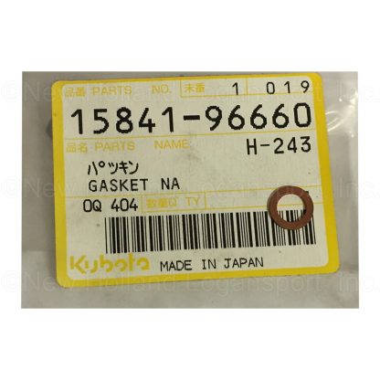 Kubota Gasket Part # 15841-96660