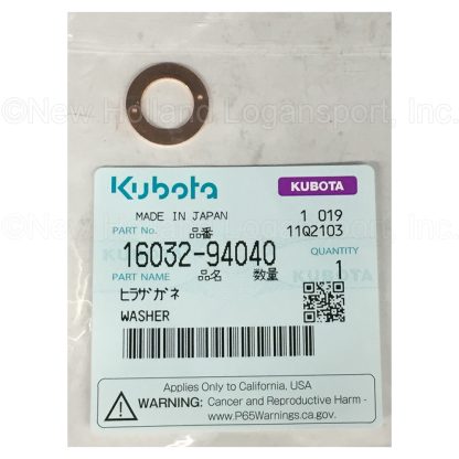 Kubota Seal Washer Part # 16032-94040