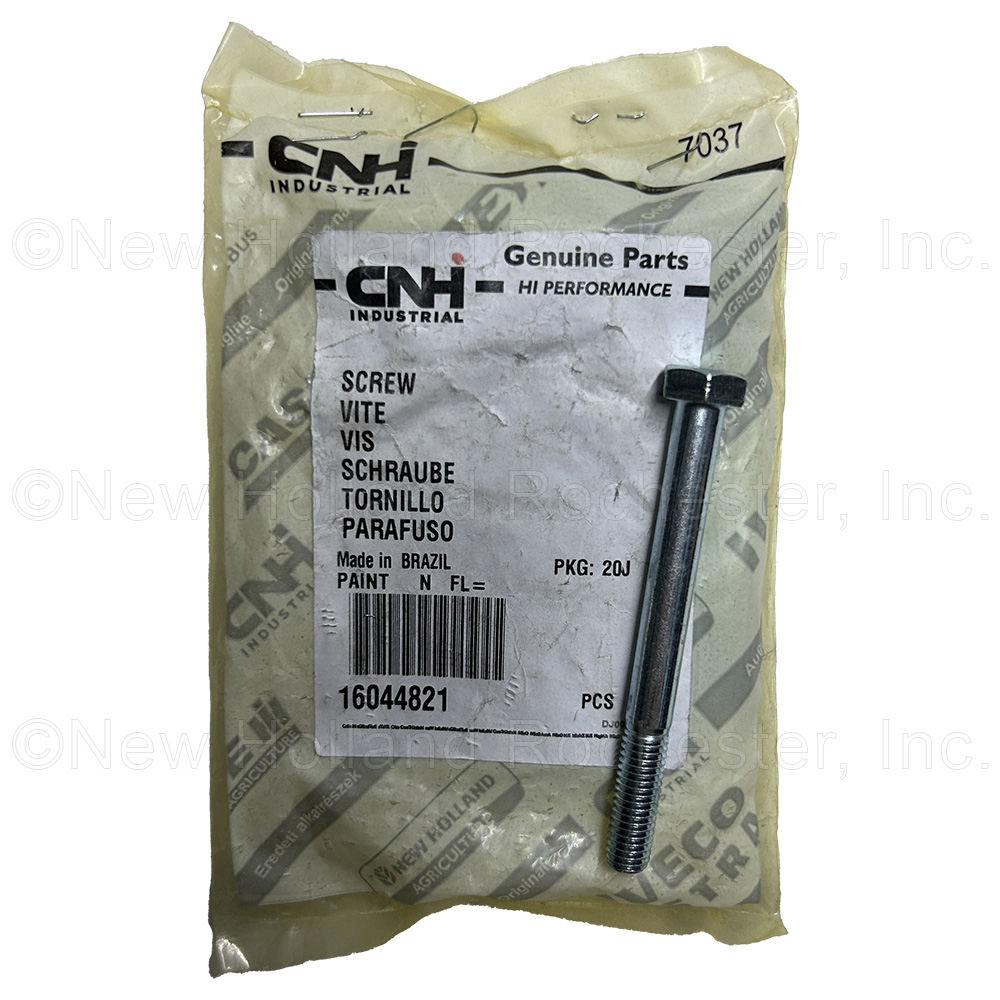 New Holland Screw 8x80 Part # 16044821
