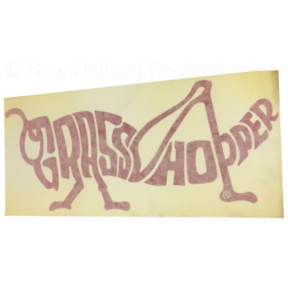 Grasshopper Large Emblem Decal Part # 163290