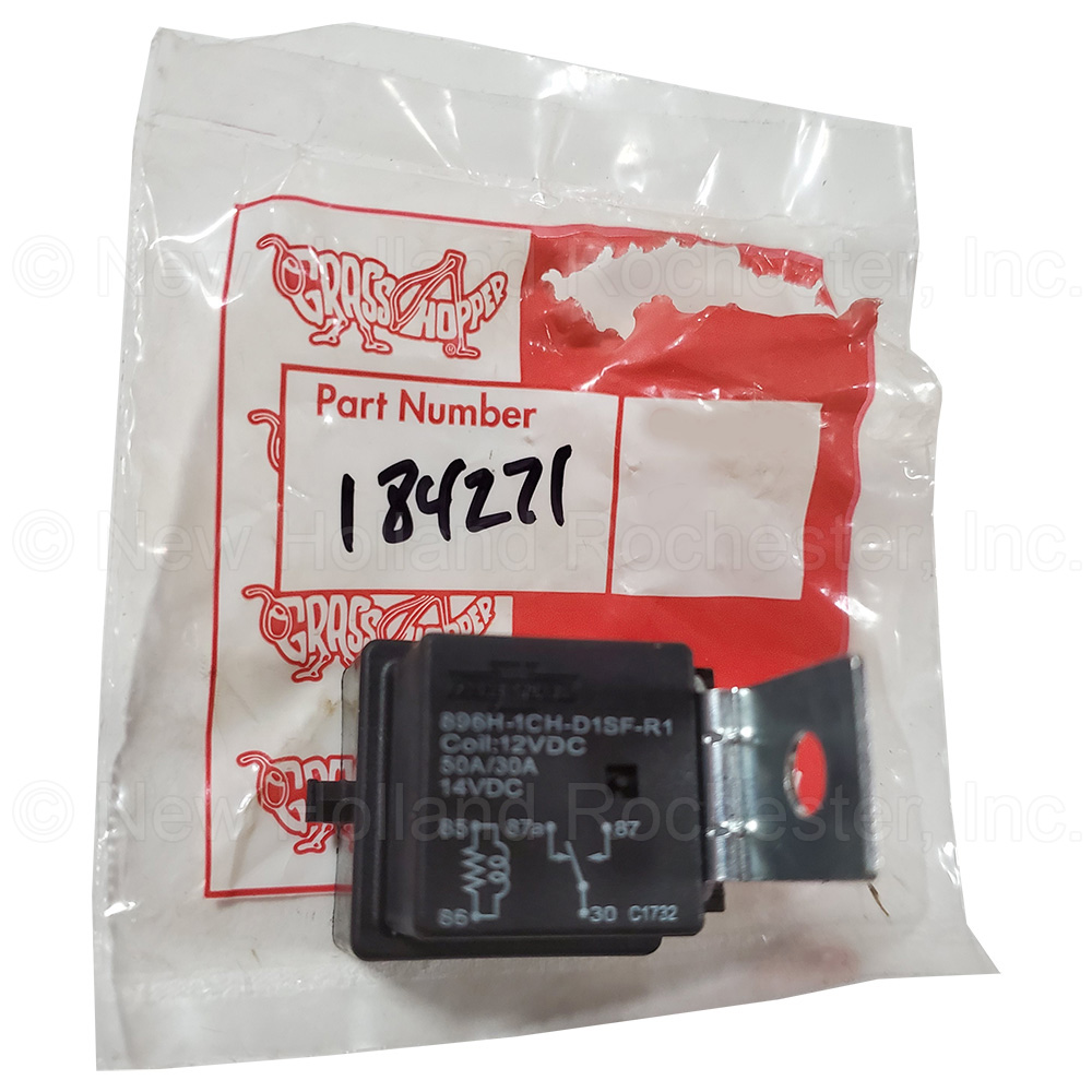 12VDC Relay Part 184271 New Holland Rochester