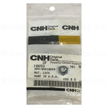 New Holland 1/4"-28 Lock Nut Part # 18650