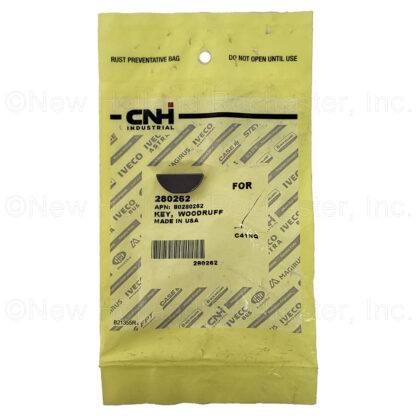 New Holland Woodruff Key Part # 280262