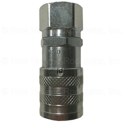 Burns Flat Face 3/8 Coupler Part # 2FFN38NPTF