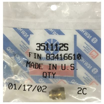 New Holland Screw Part # 351112S