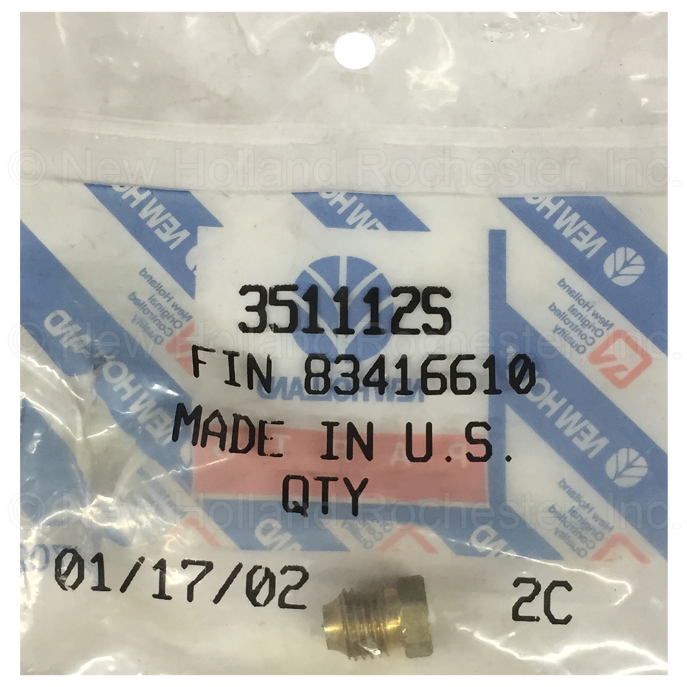 New Holland Screw Part # 351112S