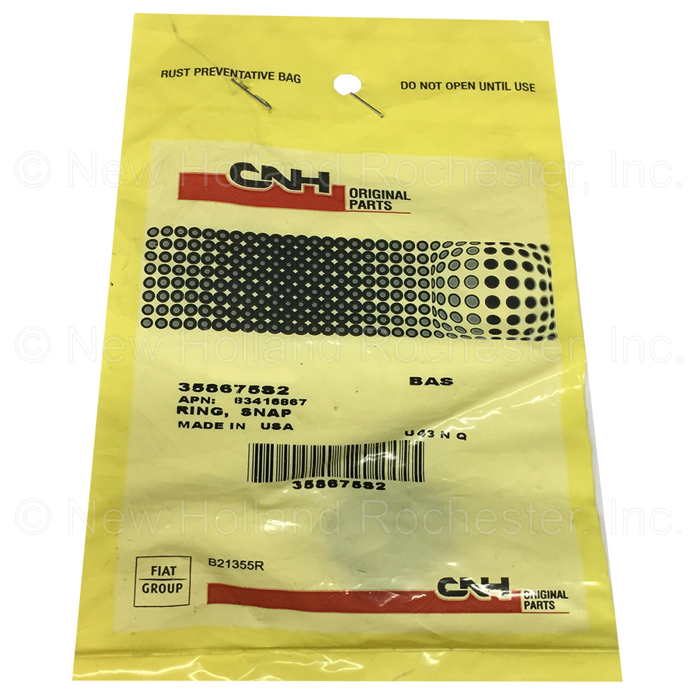 New Holland Snap Ring Part # 358675S2 - Image 2
