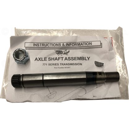Grasshopper Axle Shaft w/ Key Part # 603097