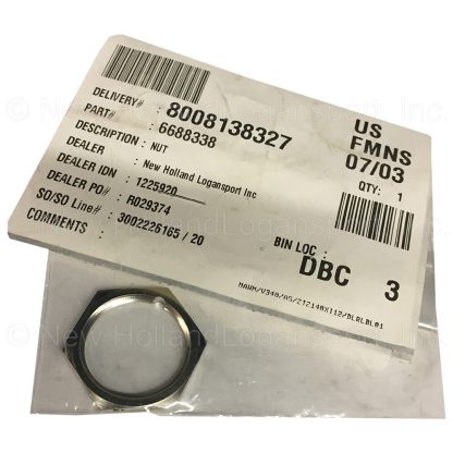 Bobcat Nut Part # 6688338