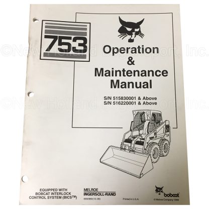 Bobcat Operator's Manual Part # 6900969